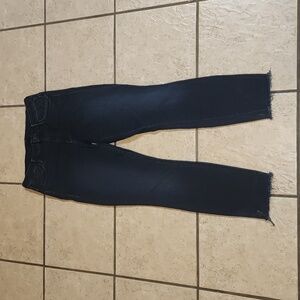 Mother high waisted ankle fray jenas size 26 used good condition